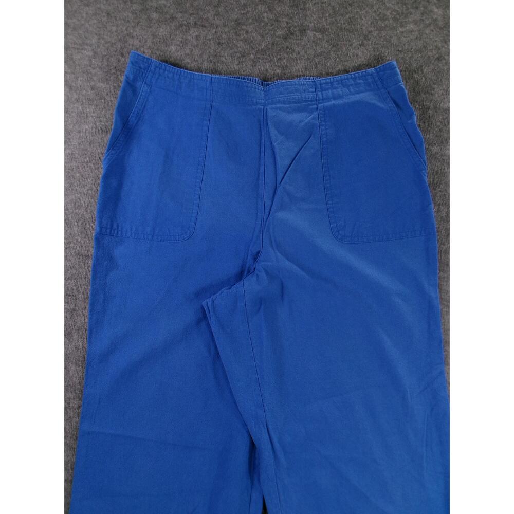Alfred Dunner Pants Womens 12 Blue Classic Capsule Everyday Casual Relaxed Fit - Picture 3 of 13